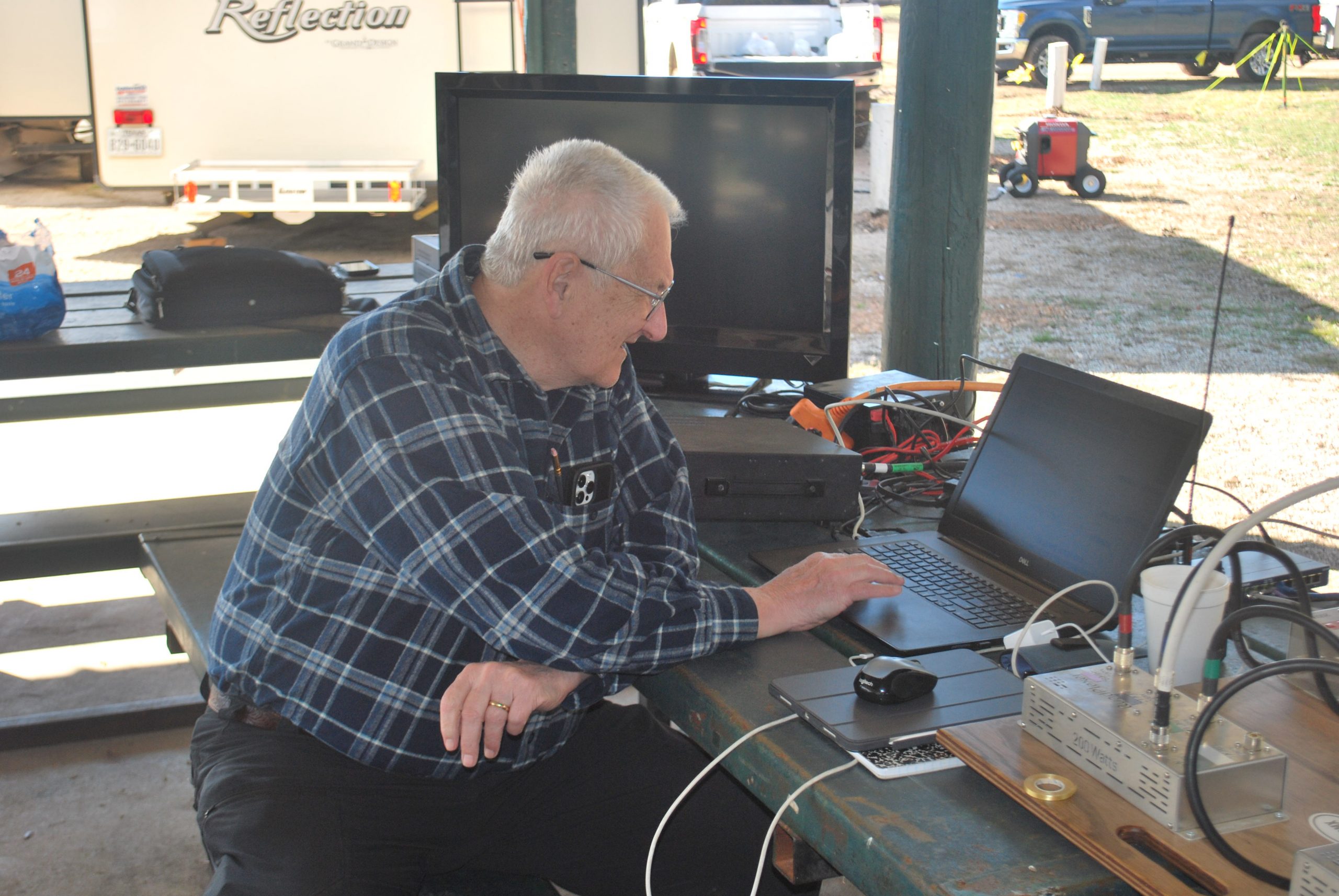 Getting the stations ready